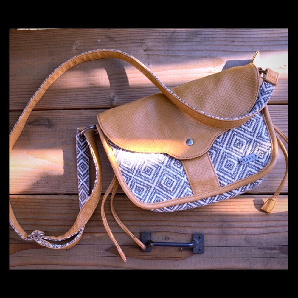 Roxy boho tribal crossbody bag